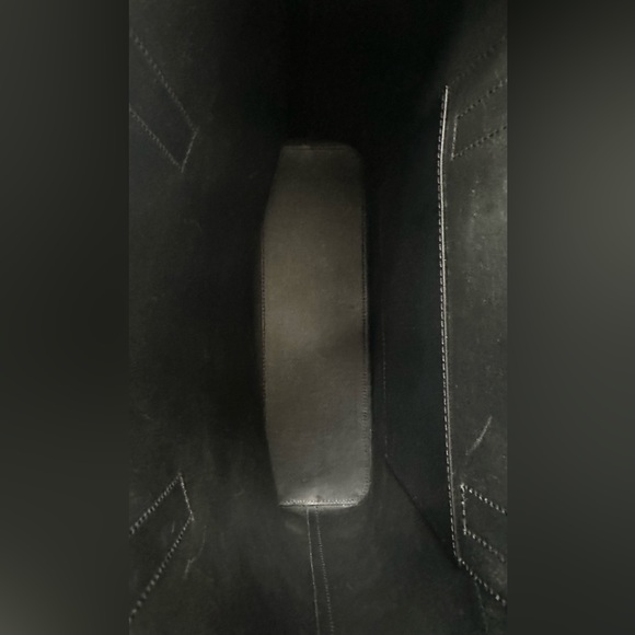 Everlane Black Leather Day Square Tote - Picture 8 of 10